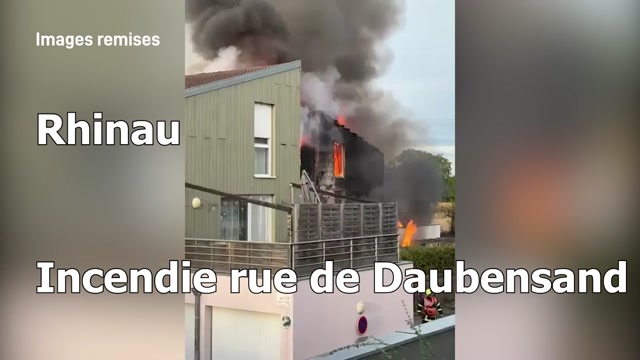2026 Le feu à Rhinau