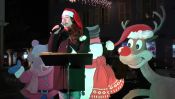 2022-Benfeld-Marie Bochelen chante au marché de Noël