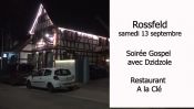 2025-Rossfeld -  Soirée Gospel au restaurant La Clef