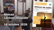 Rhinau-2026- Lecture musicale à la médiathèque
