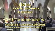 2019 Gersteim extrait N°5 concert de la Sté de Musique Concorde