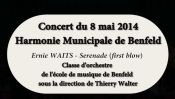 Concert 2014 à Benfeld : orchestre de l'école de musique 1/2