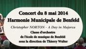 Concert 2014 à Benfeld : orchestre de l'école de musique 2/2