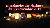 Hommage aux victimes  des attentats du 15 novembre 2015.