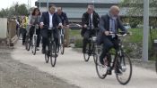 Inauguration de la piste cyclable à Gerstheim