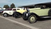 Rencontre des voitures anciennes à Benfeld